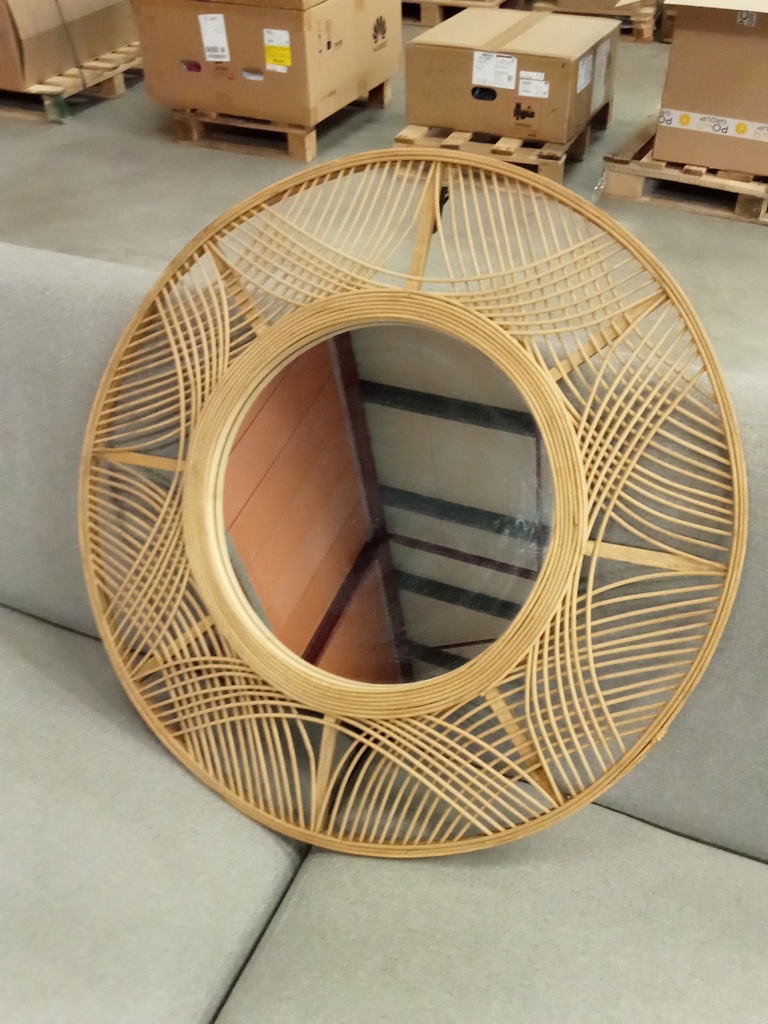 Miroir Bambou
